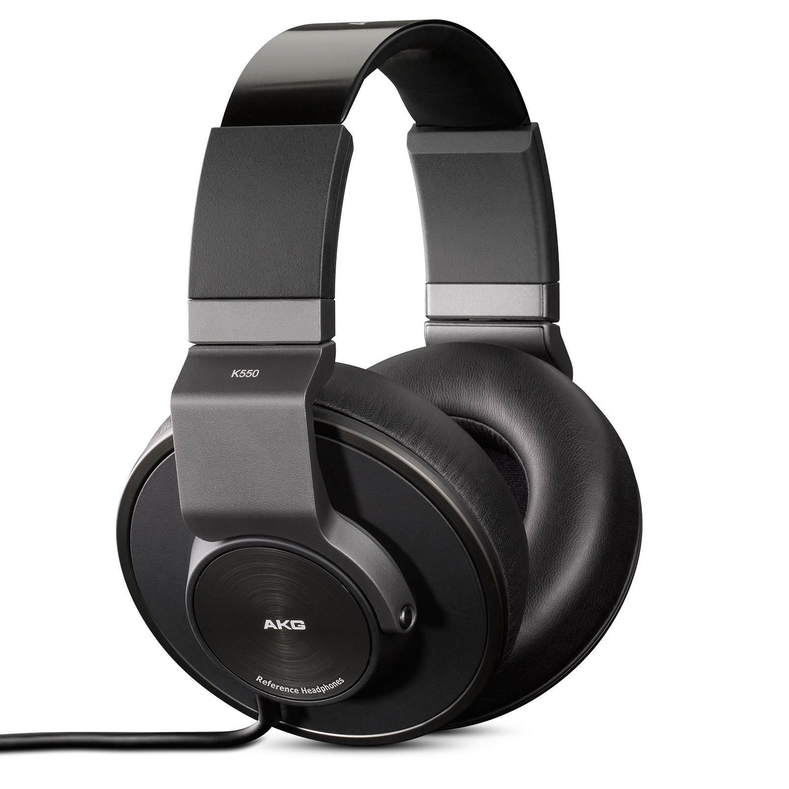 K550MKII - Black - Closed back reference class headphones with amazing comfortable fit. - Hero